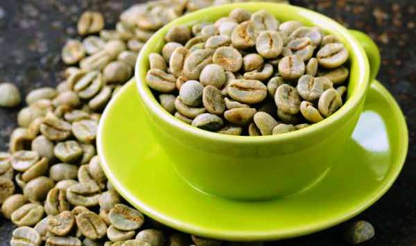 Зерна зеленої кави